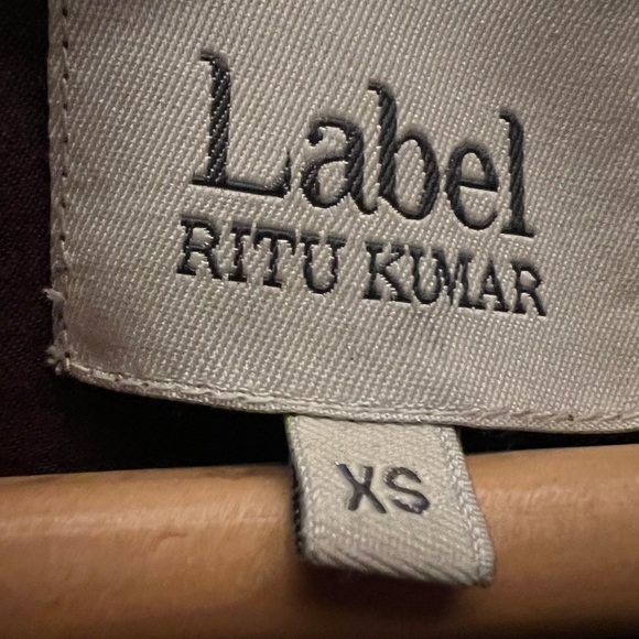 LABEL RITU KUMAR black dress ( XS) Size. In brand new condition - Picture 5 of 5